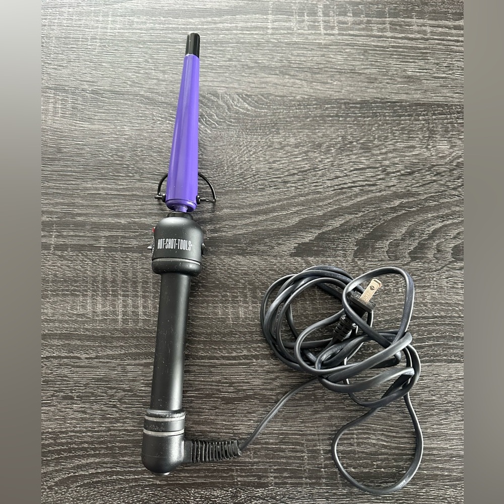 Hot Shot Tools Purple Curling Wand